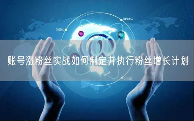 账号涨粉丝实战如何制定并执行粉丝增长计划