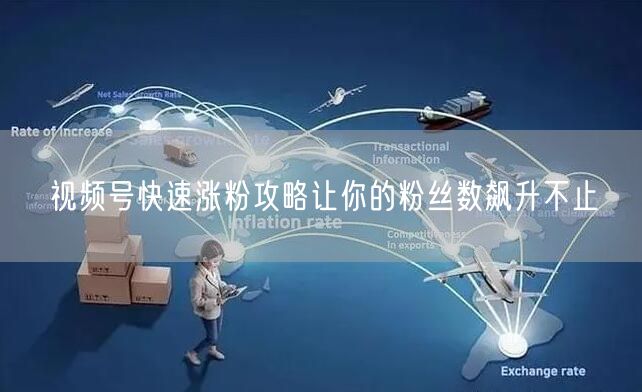 视频号快速涨粉攻略让你的粉丝数飙升不止