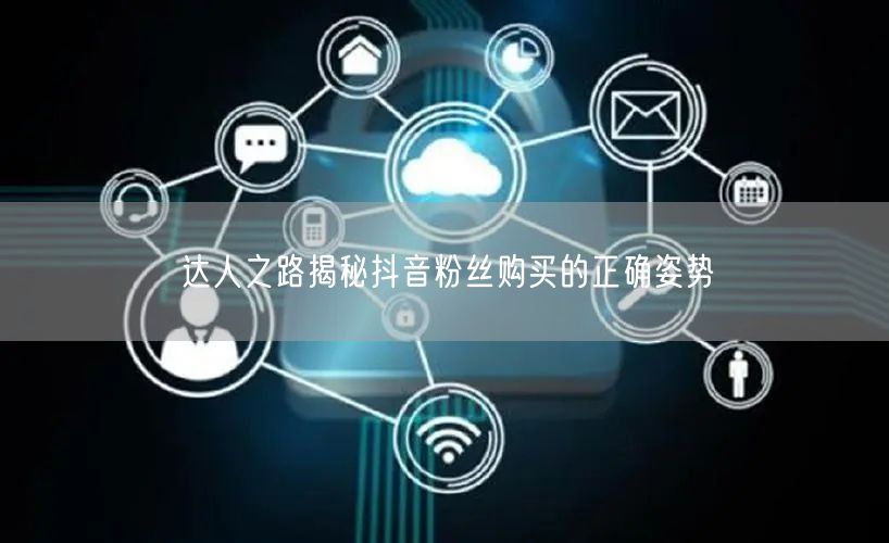 达人之路揭秘抖音粉丝购买的正确姿势